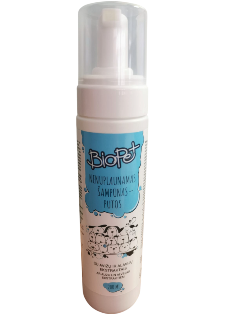 BIOPET sausais šampūns suņiem 